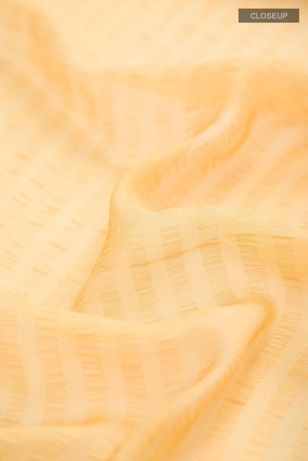 Yellow Chiffon Saree