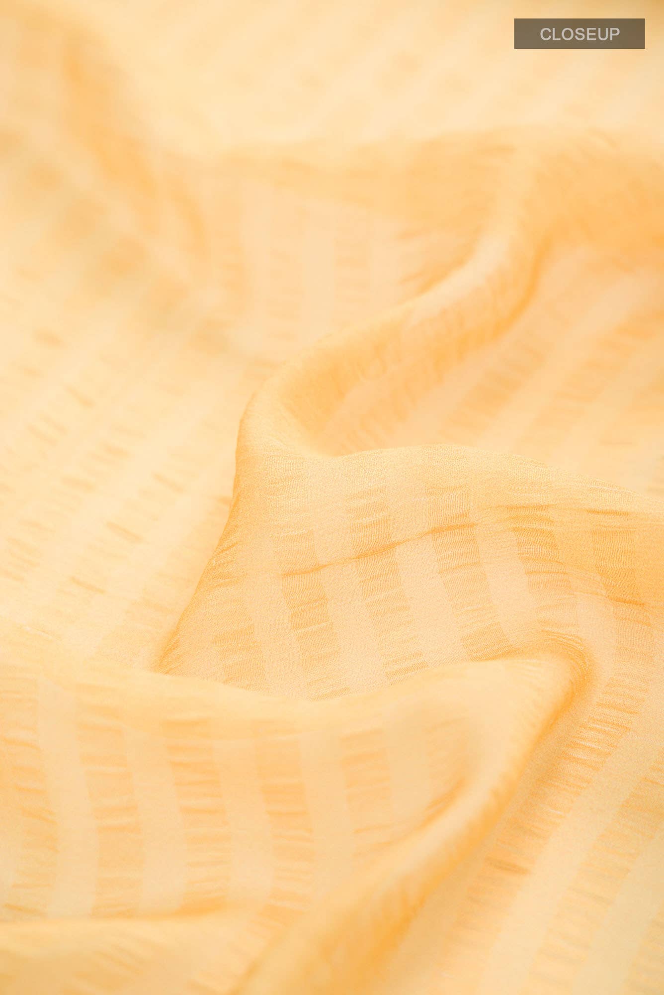 Yellow Chiffon Saree