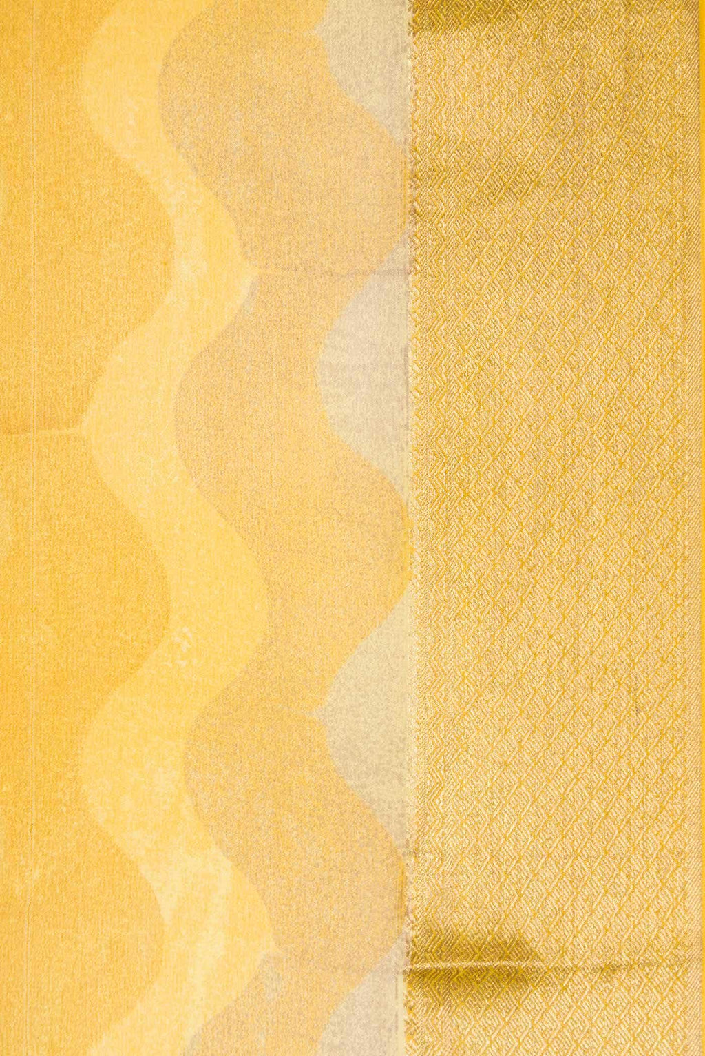 Mustard Mysore Georgette Saree