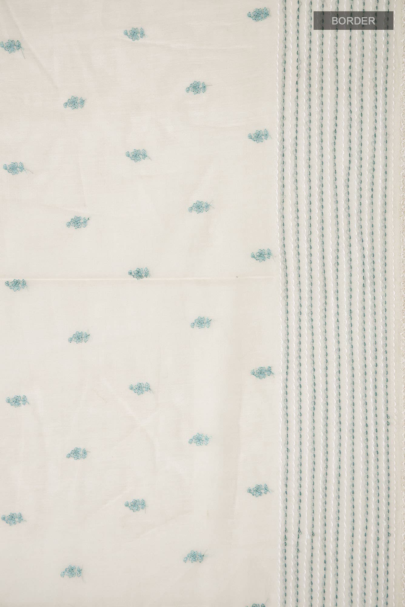 Cream Silk Cotton Saree