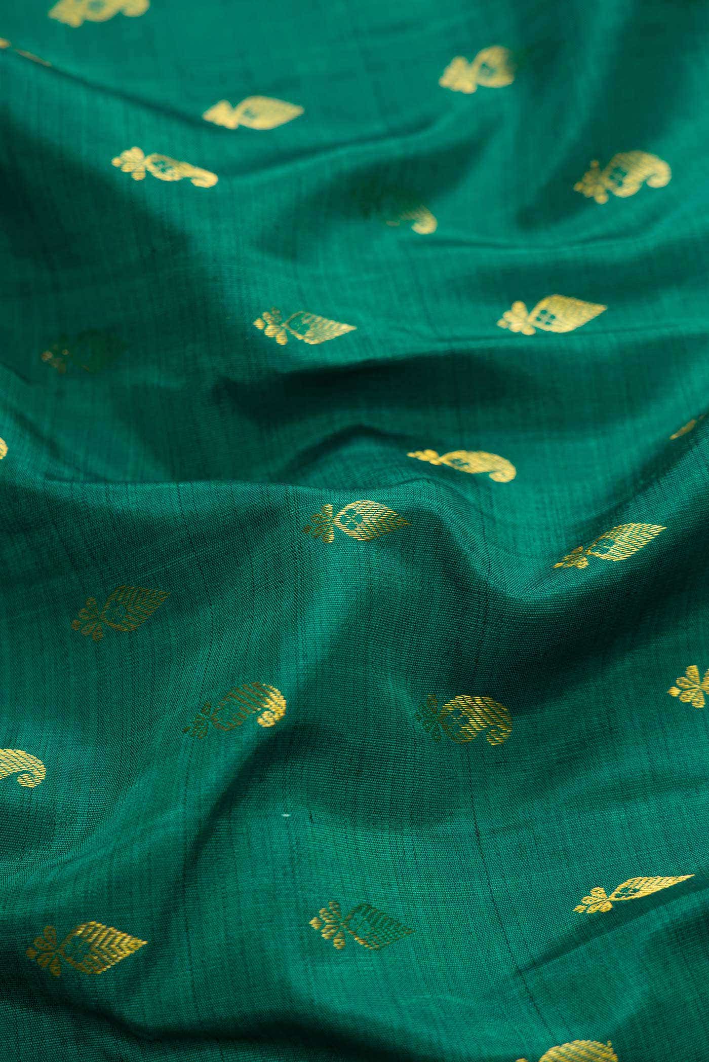 Green Kanchipuram Silk Saree