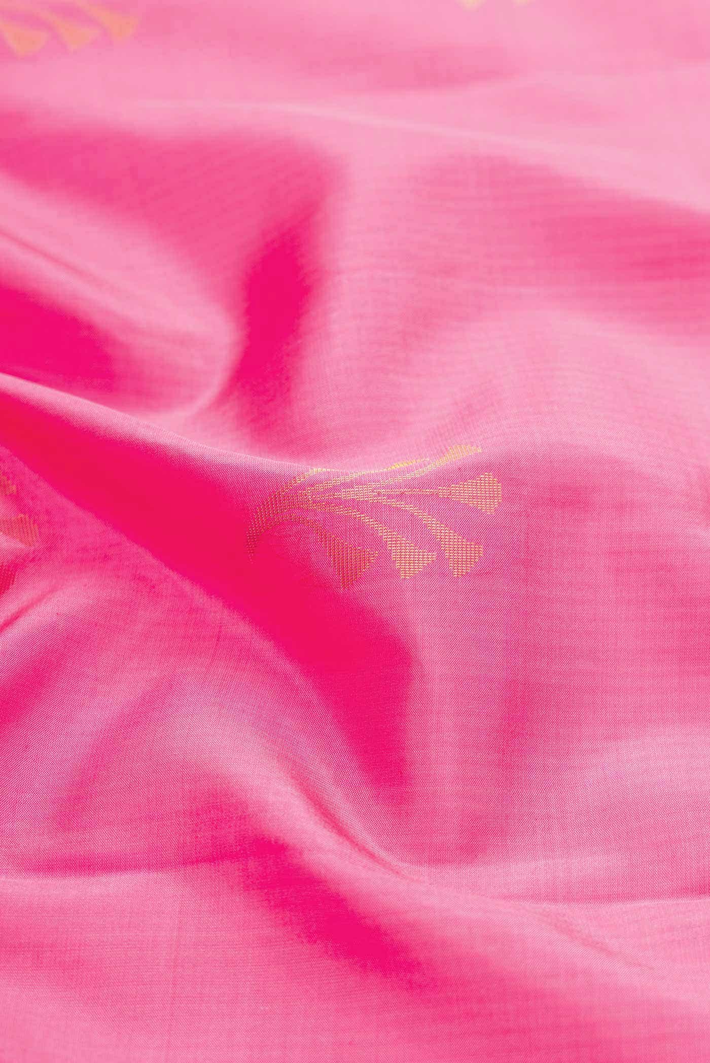Pink Soft Silk Saree