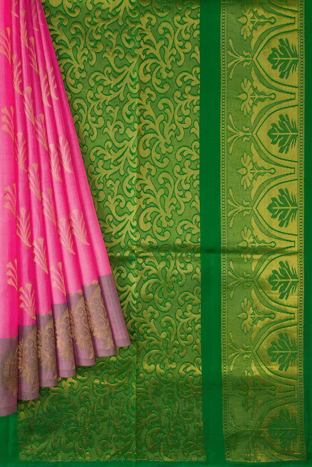 Pink Soft Silk Saree