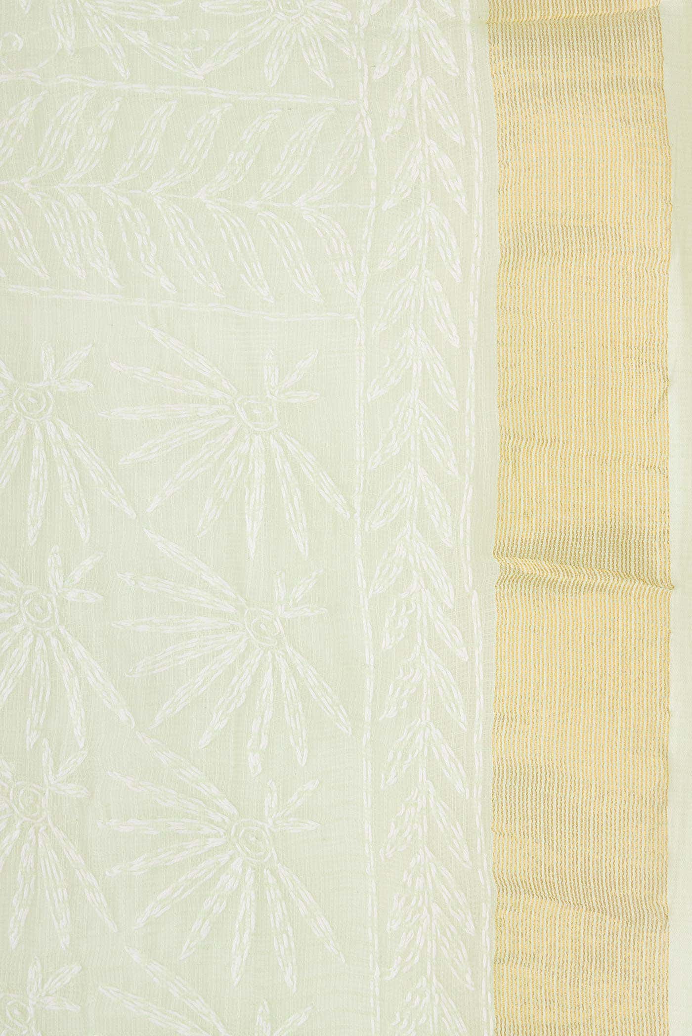 Light Green Dual Tone Kota Silk Saree