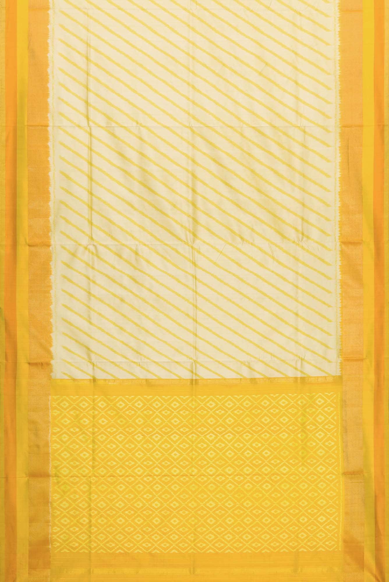 Sandal Dual Tone Double Ikat Saree
