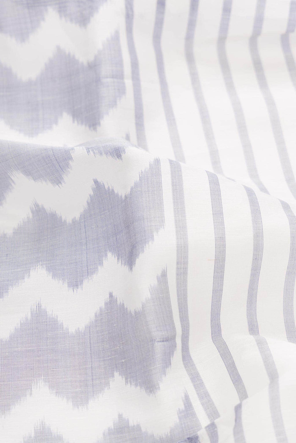 Off White Linen Saree