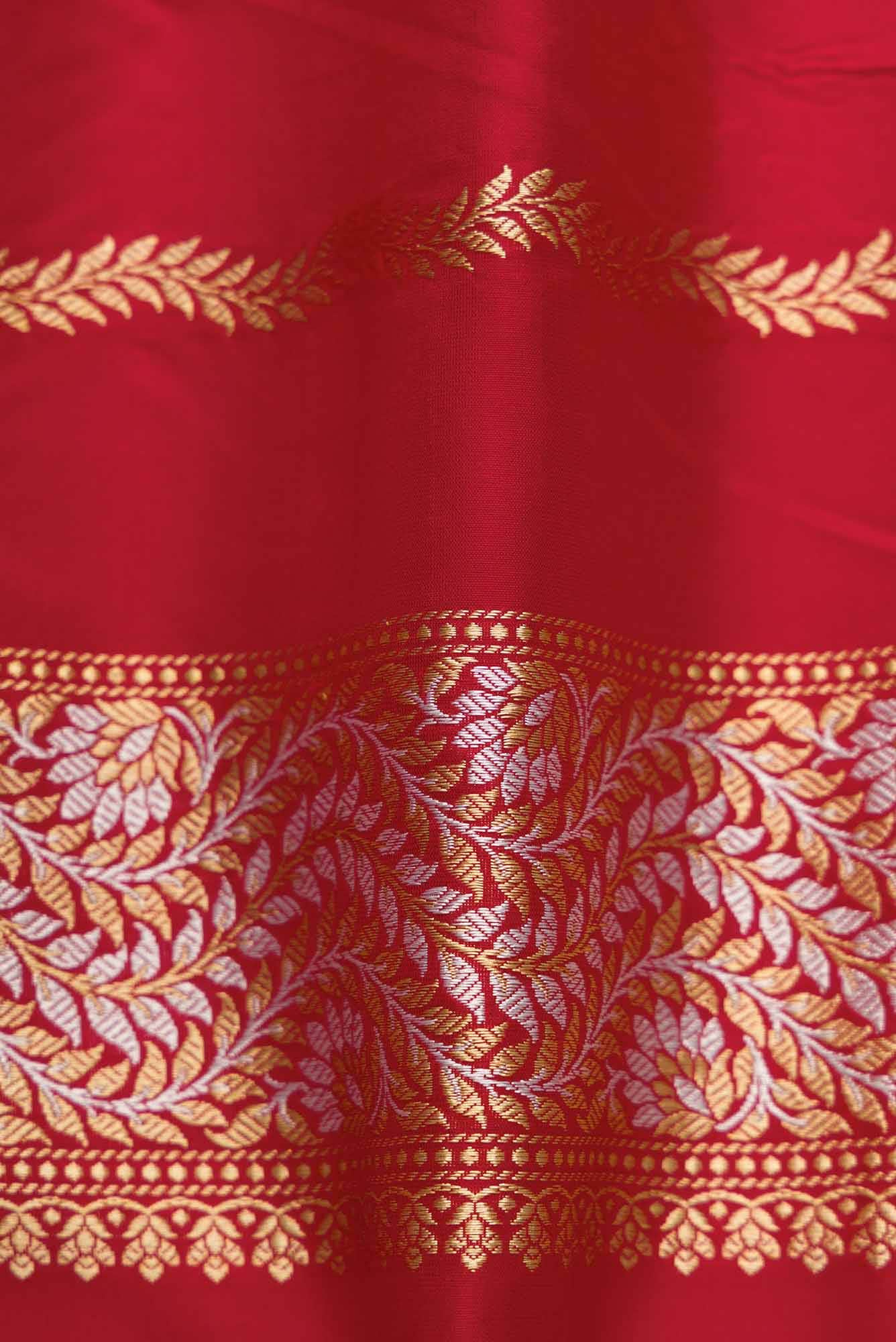 Black Dual Tone Banarasi Silk Saree
