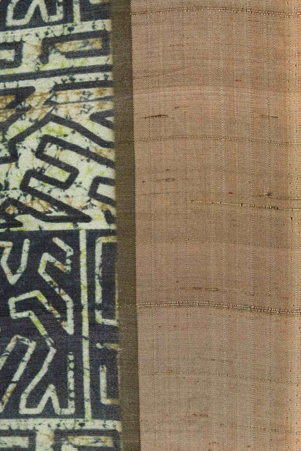 Green Tussar Silk Saree