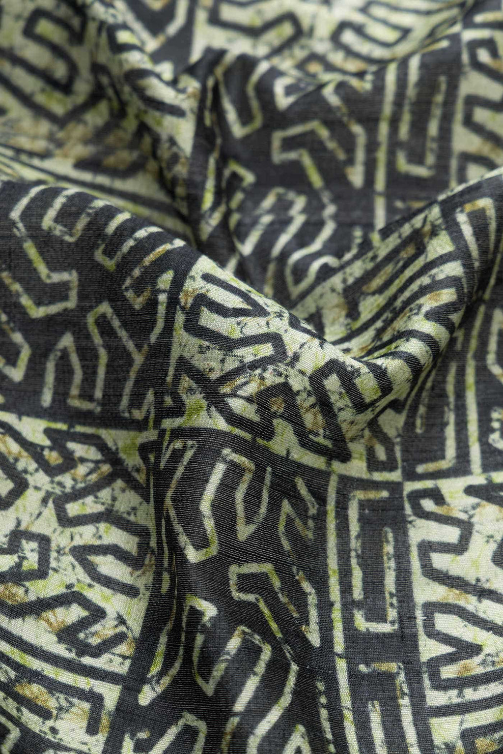 Green Tussar Silk Saree