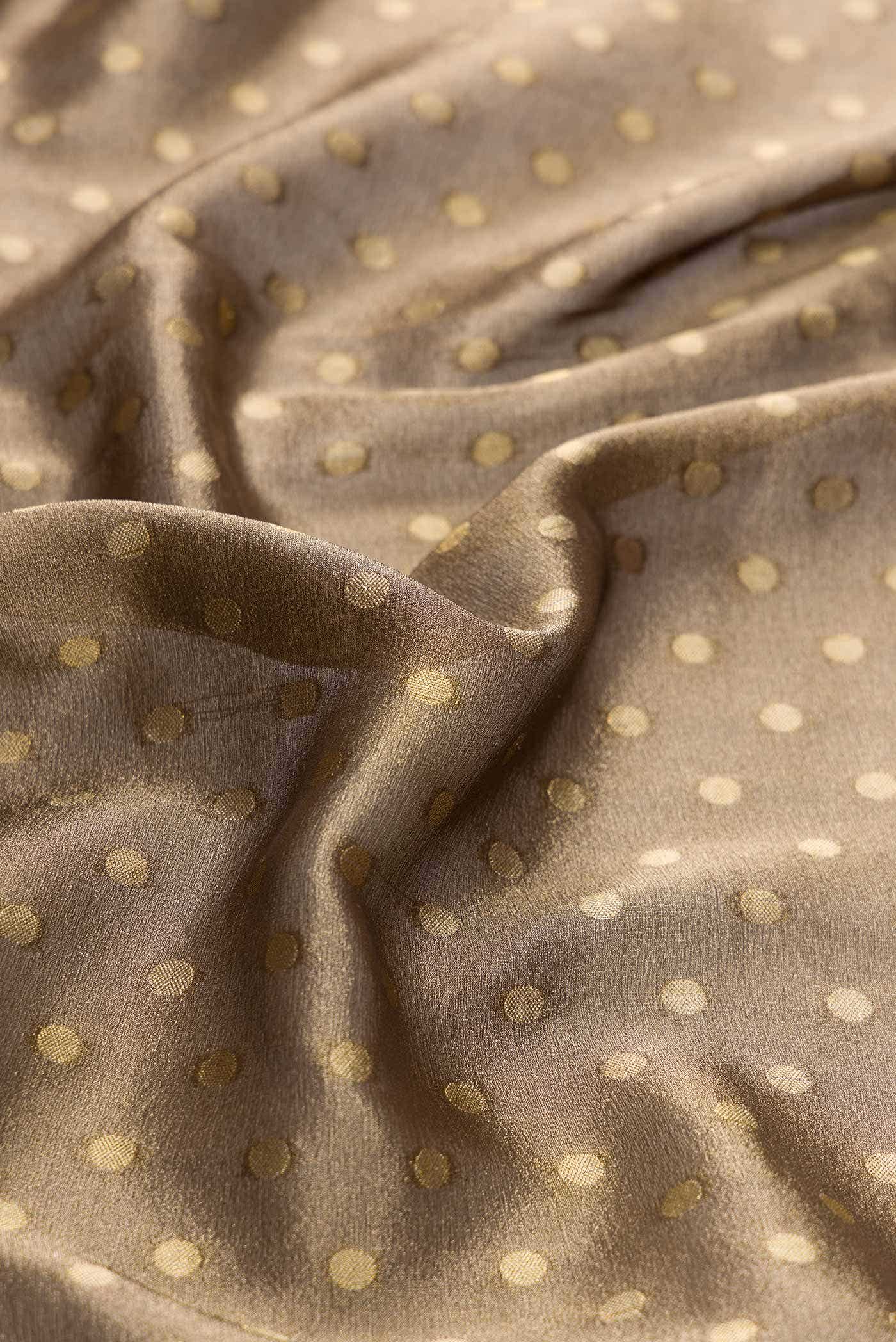 Brown Organza Silk Saree