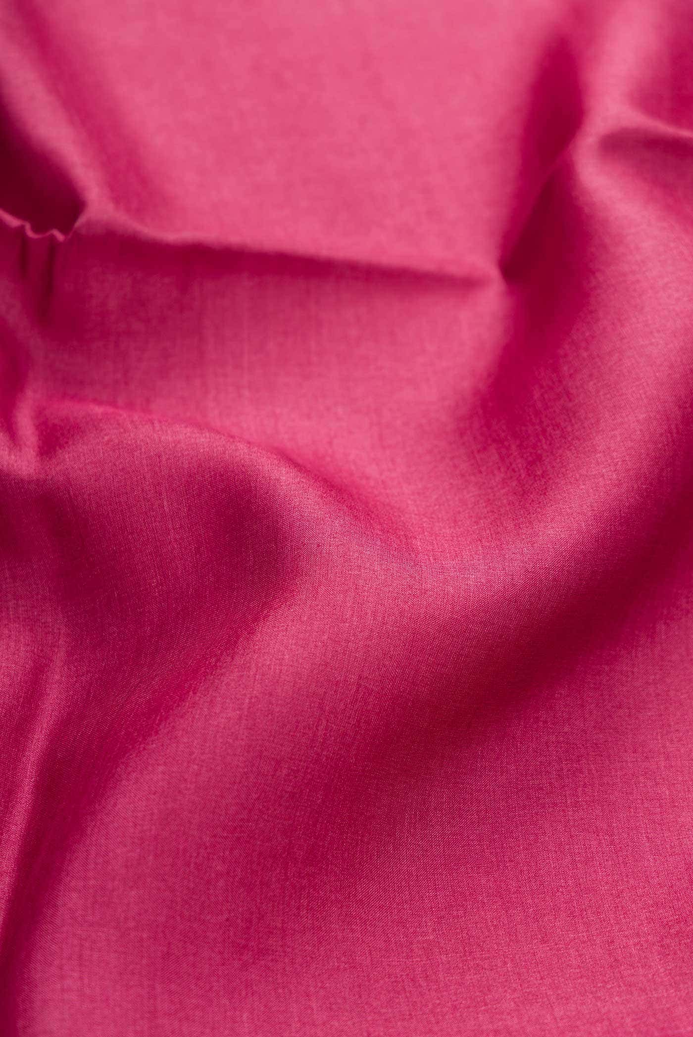 Pink Tussar Silk Saree
