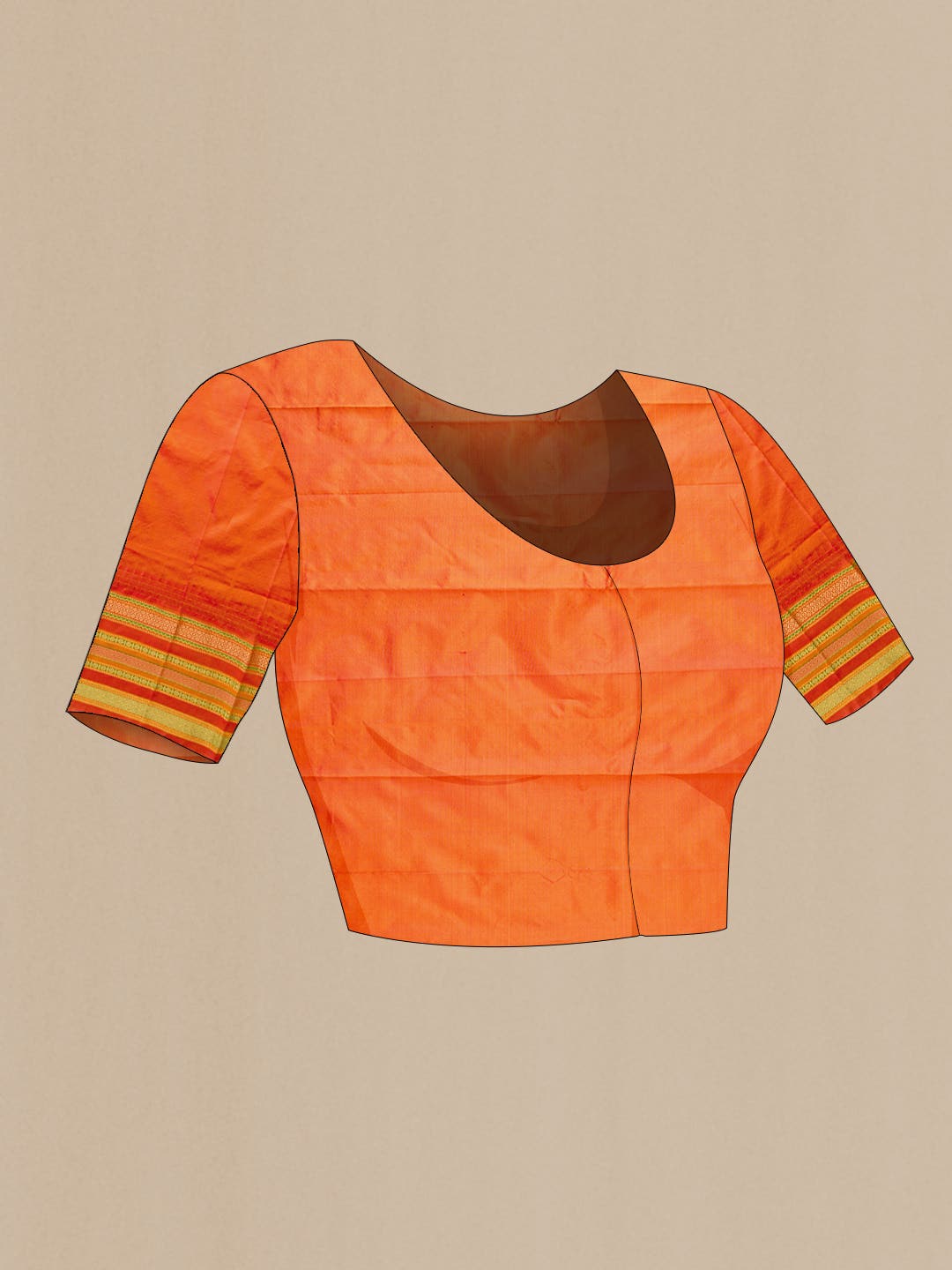 Pink Dual Tone Kanchipuram Silk Saree