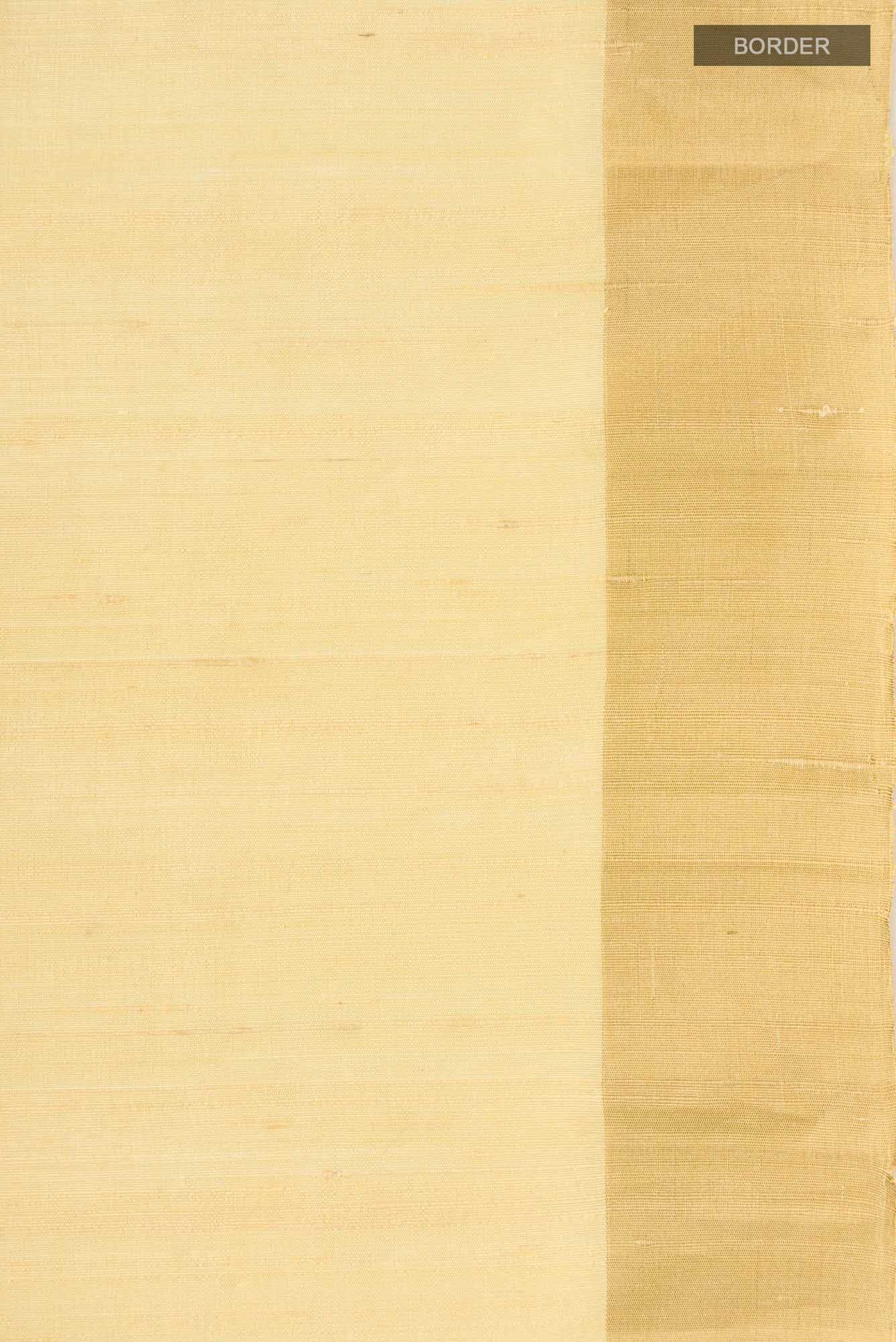 Beige Raw Silk Saree