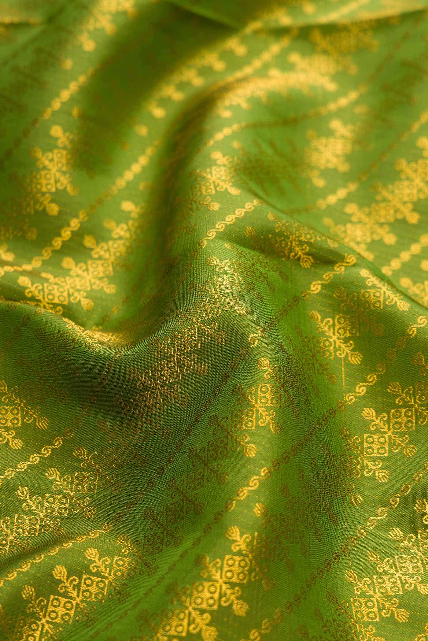 Green Kanchipuram Silk Saree