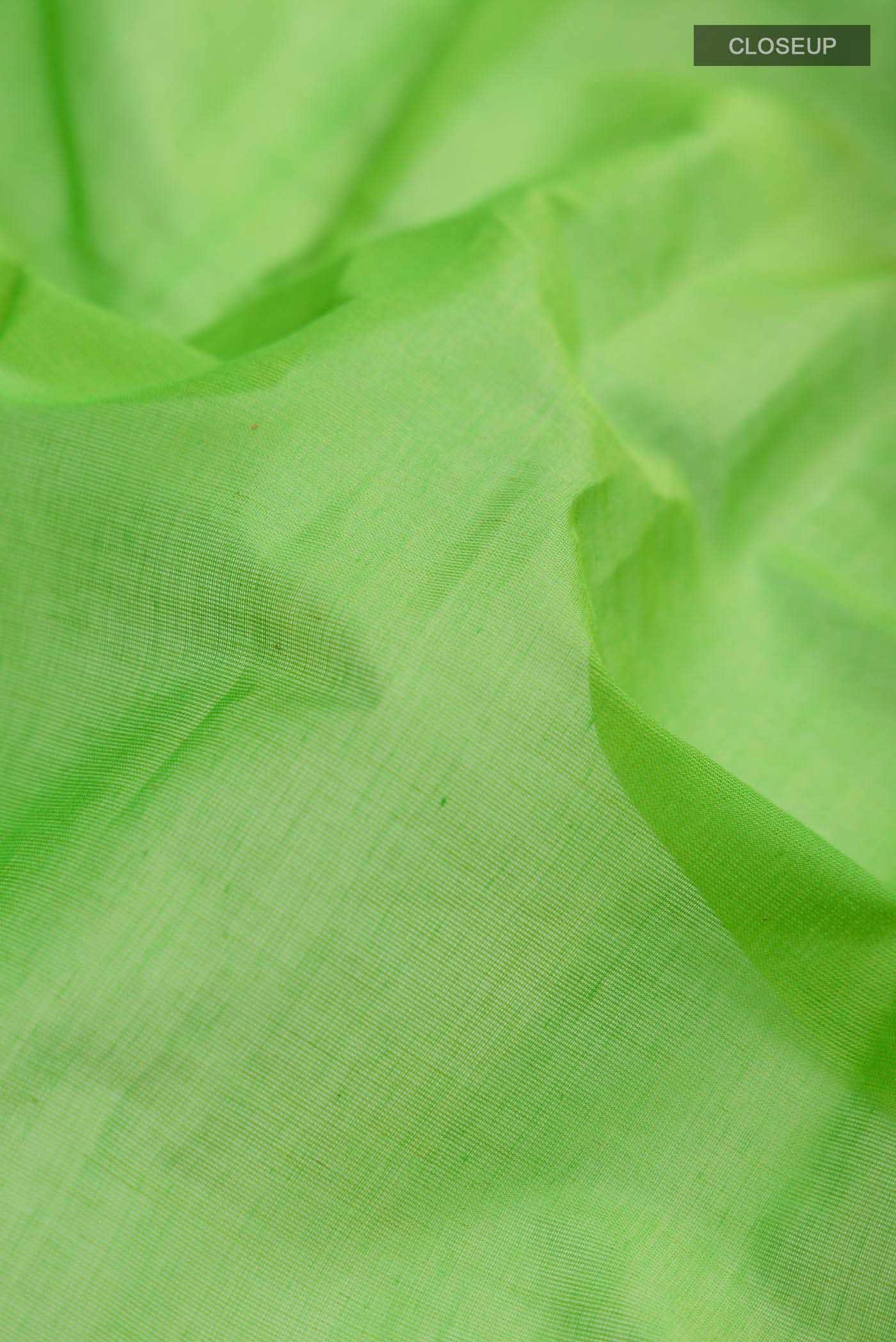 Green Kanchi Cotton Saree