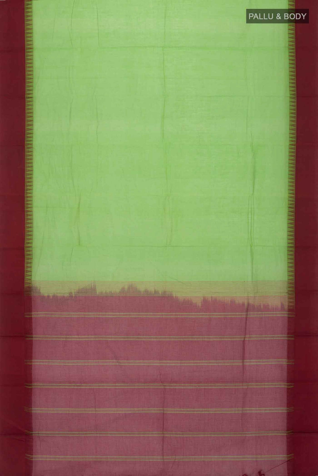 Green Kanchi Cotton Saree