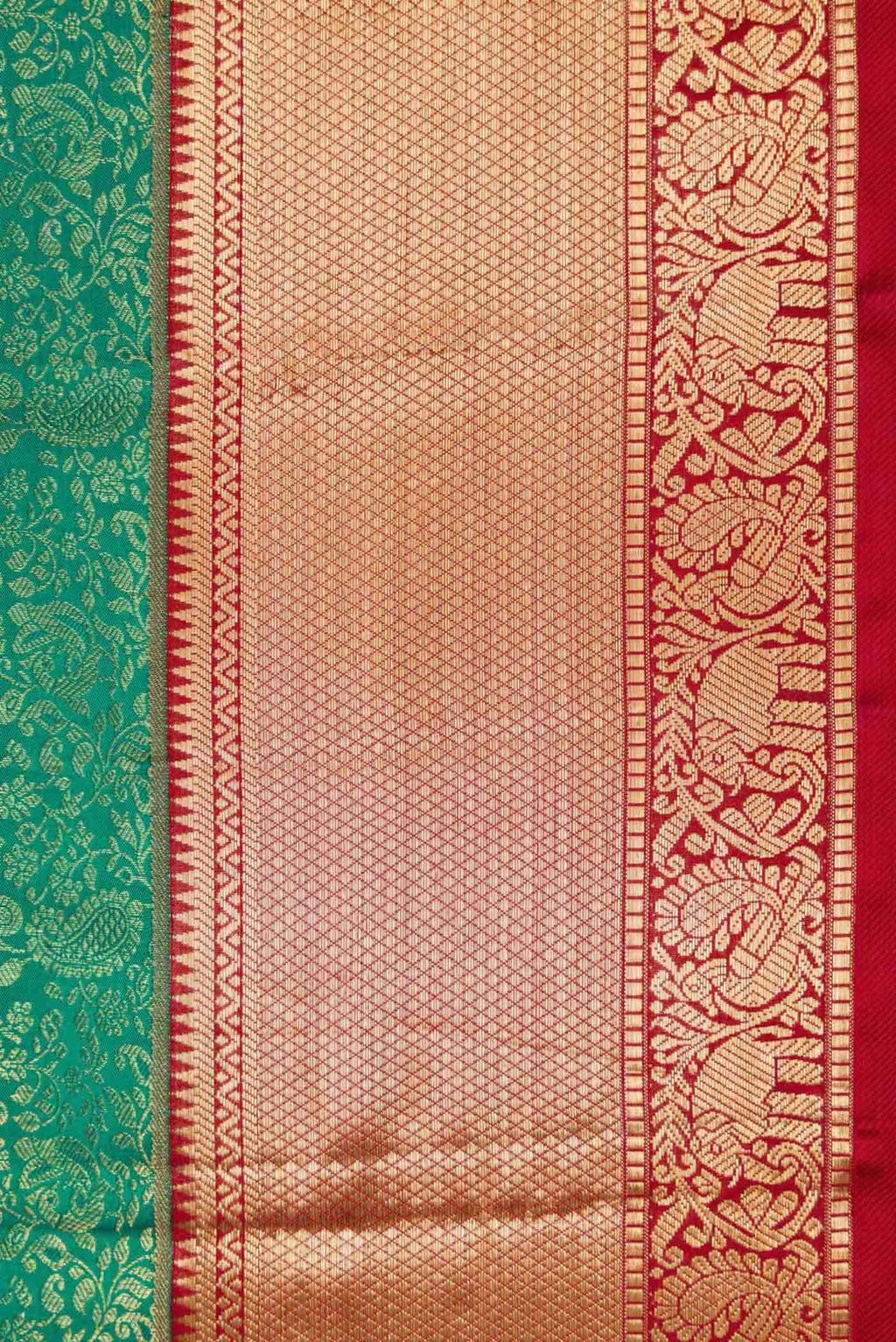 Green Kanchipuram Silk Saree