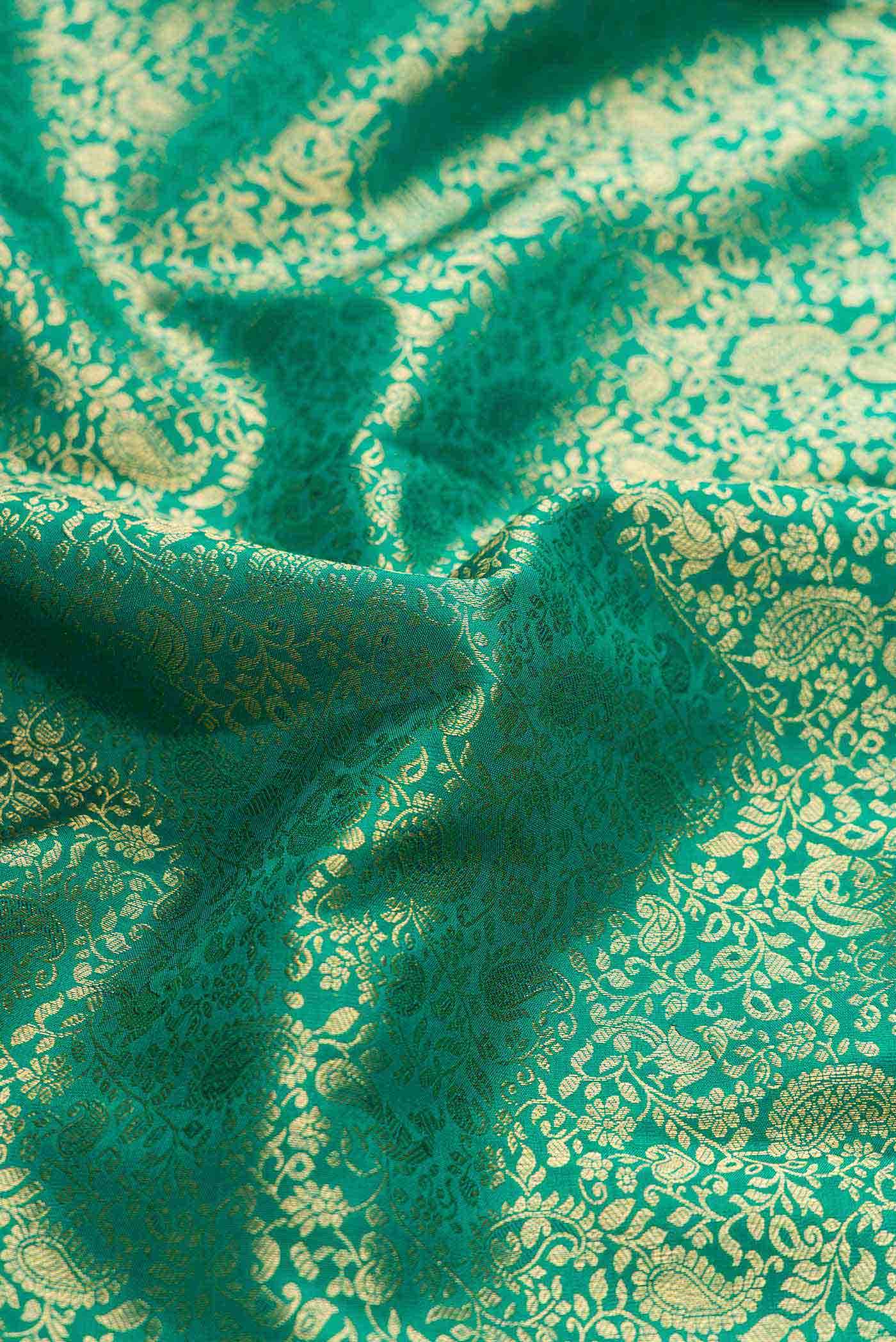 Green Kanchipuram Silk Saree