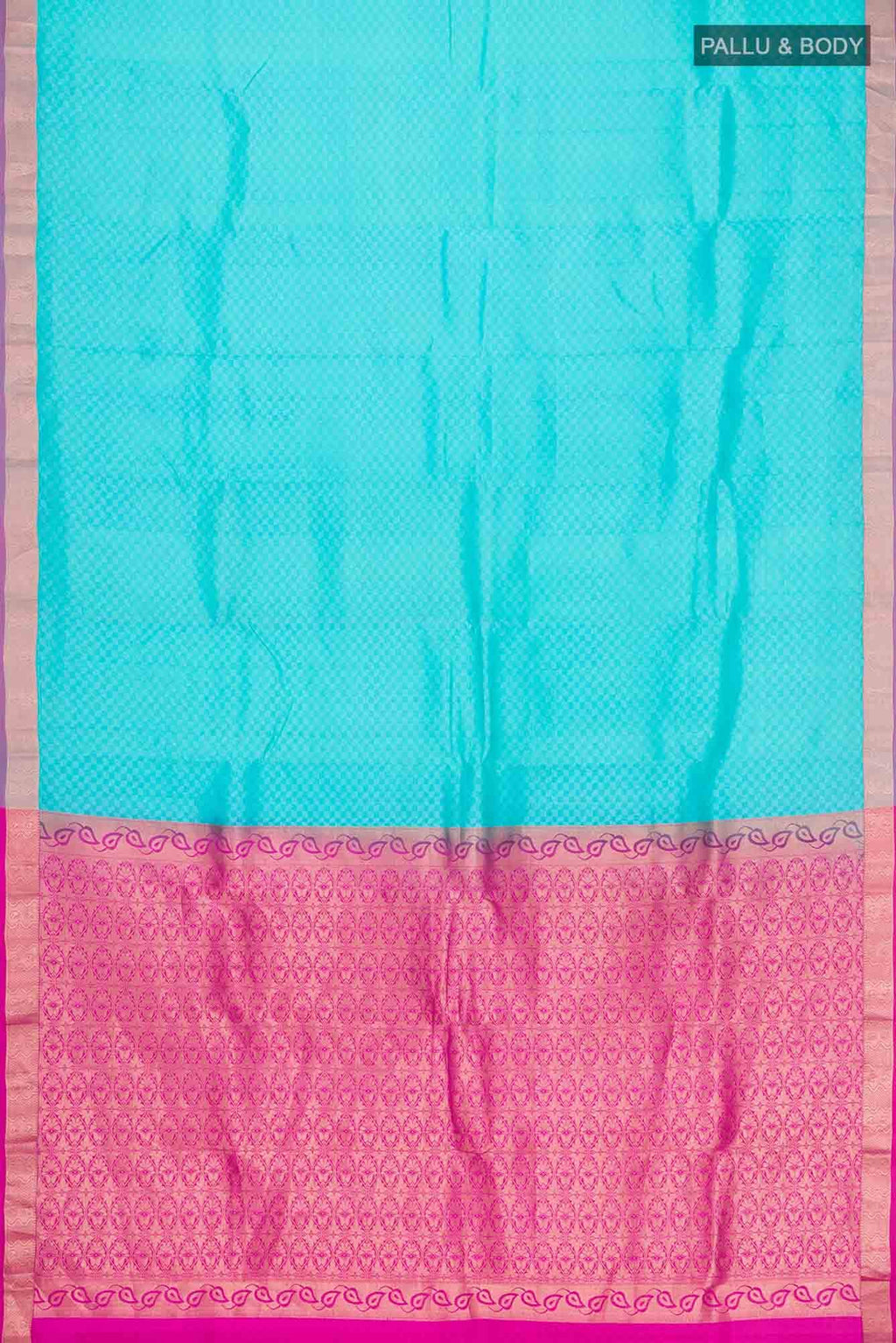 Blue Kanchipuram Silk Saree