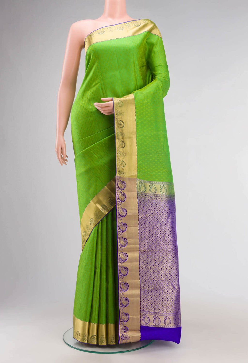 Green Kanchipuram Silk Saree