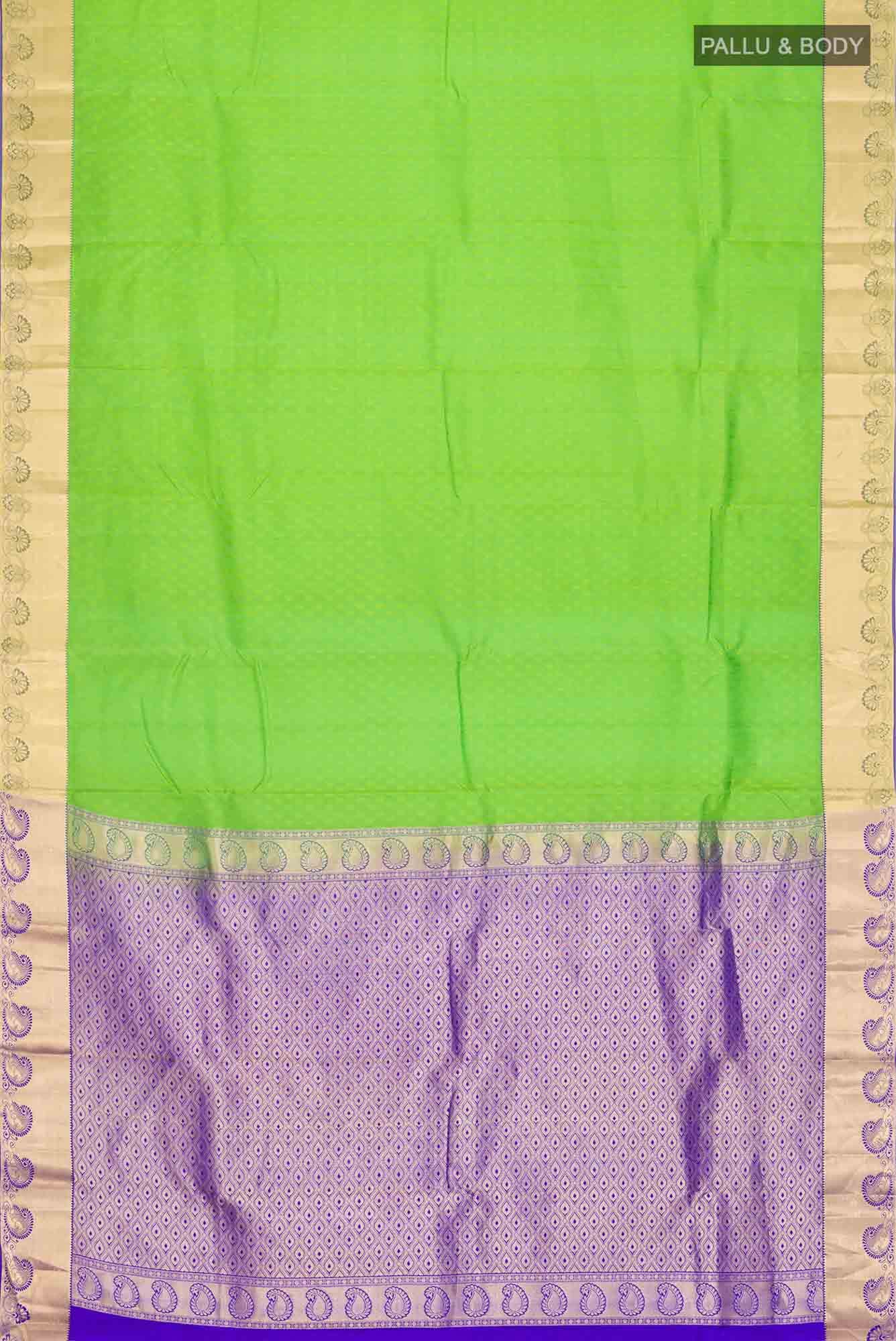 Green Kanchipuram Silk Saree