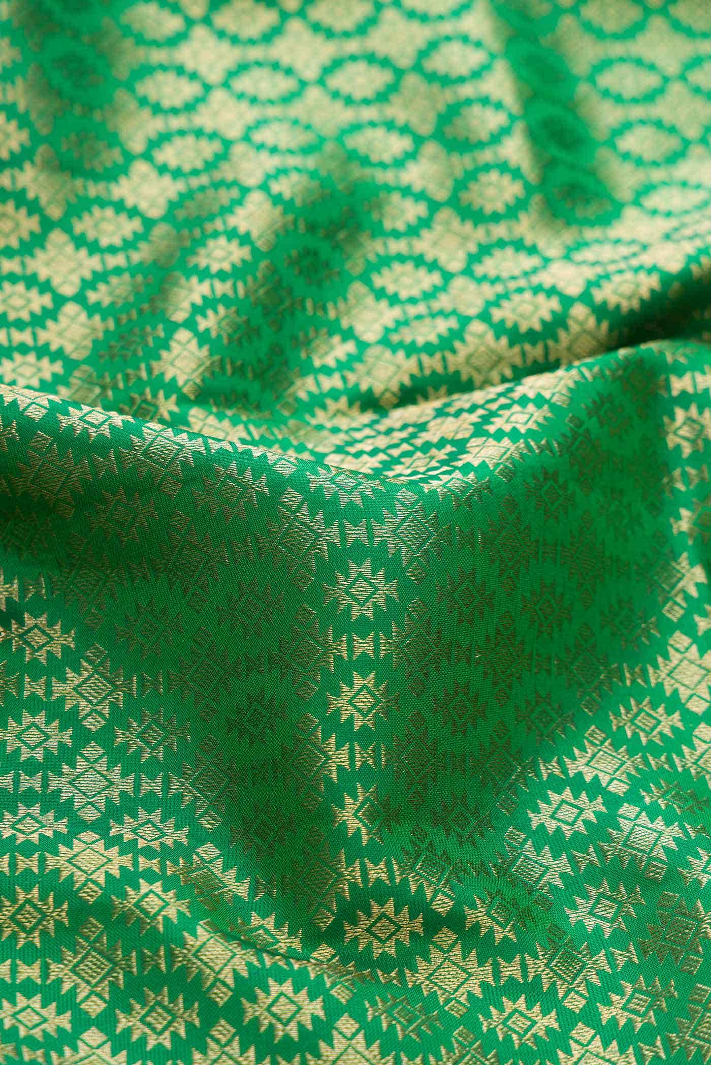 Green Kanchipuram Silk Saree