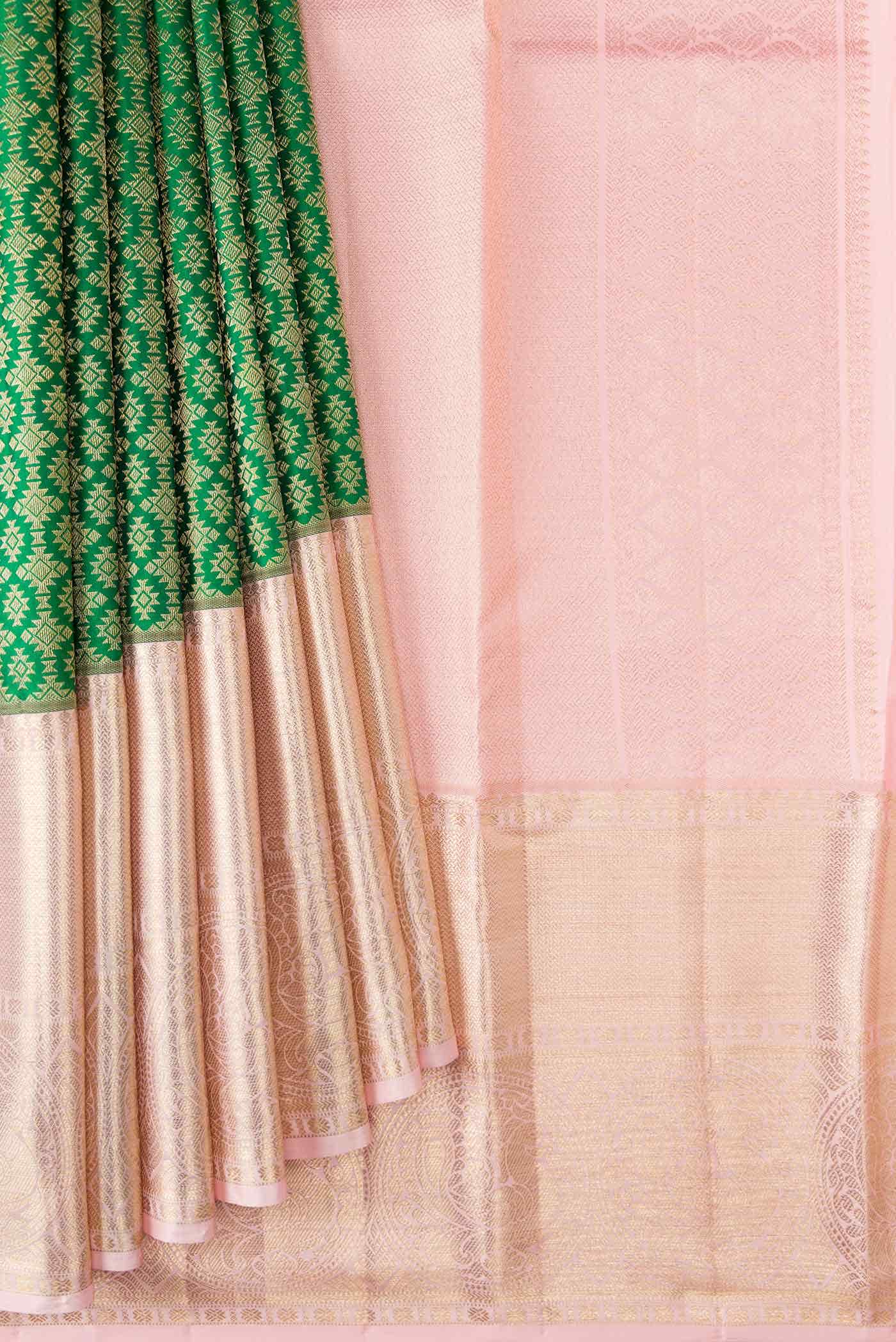 Green Kanchipuram Silk Saree