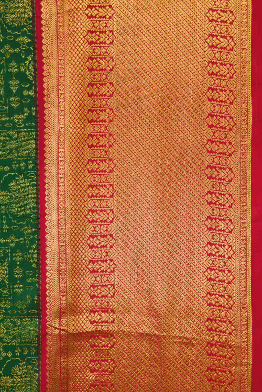 Green Kanchipuram Silk Saree