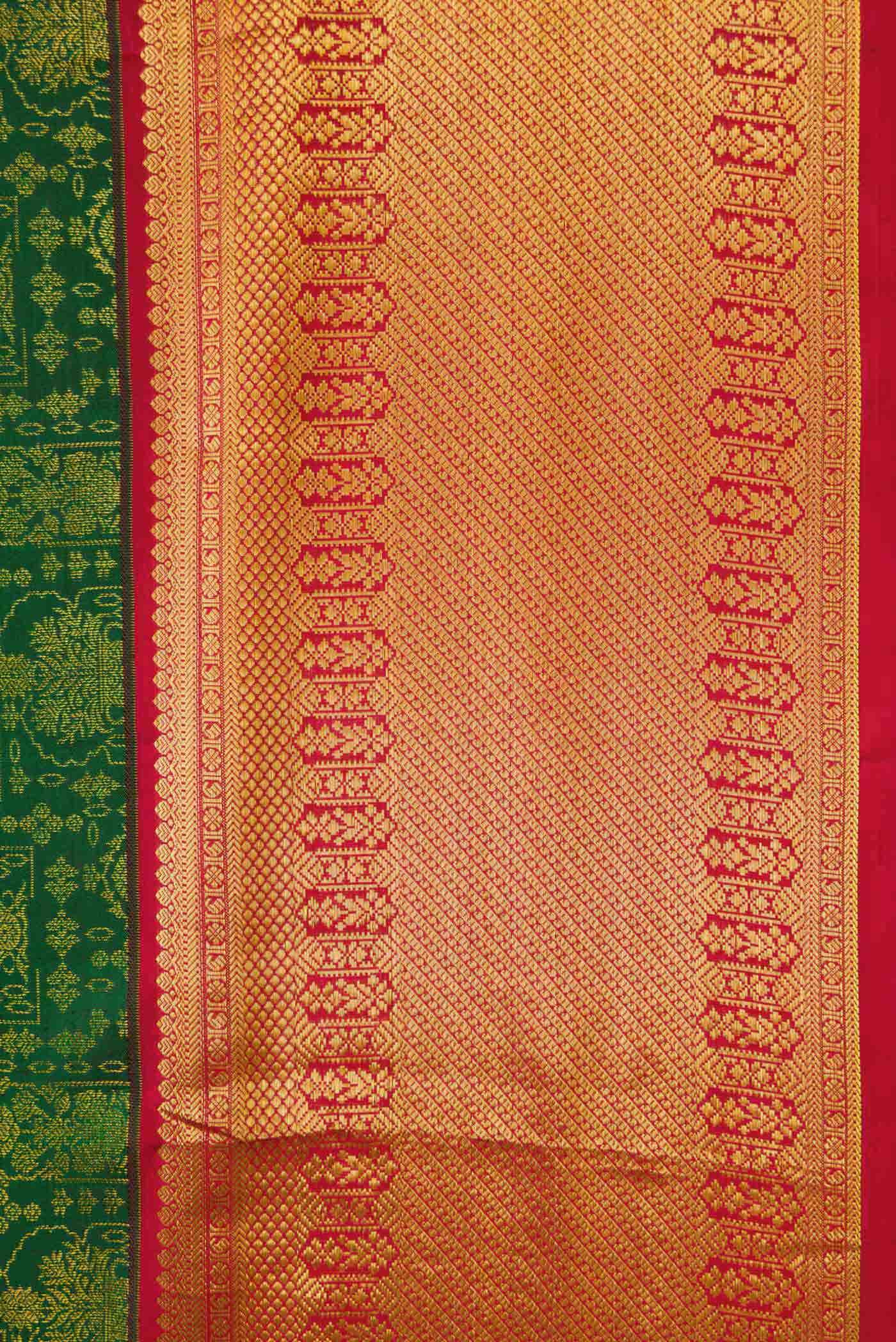 Green Kanchipuram Silk Saree