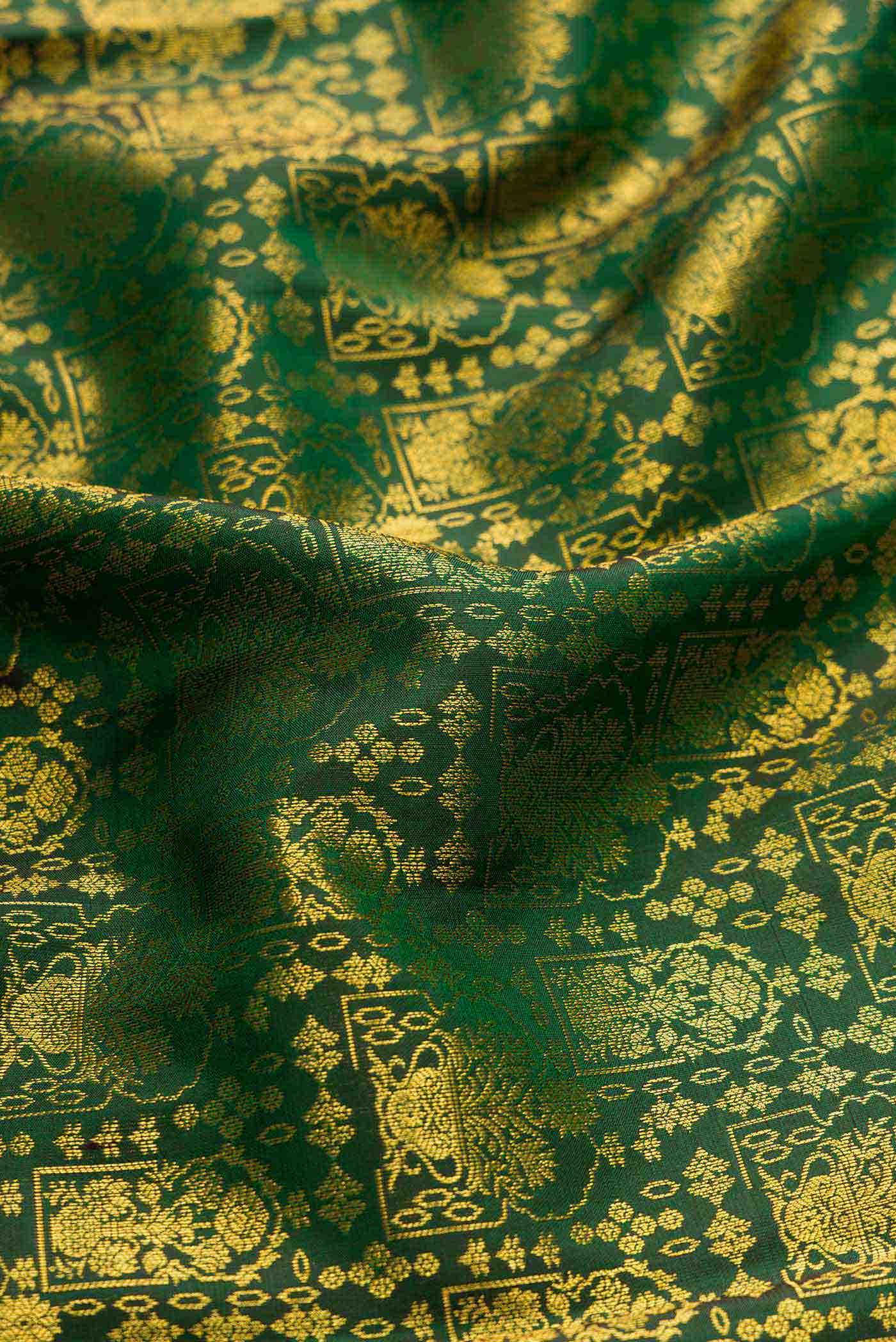 Green Kanchipuram Silk Saree