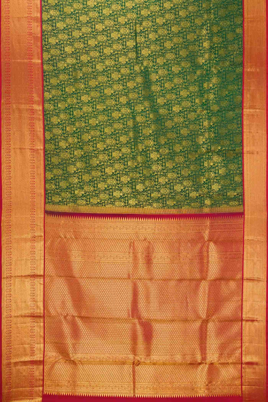Green Kanchipuram Silk Saree