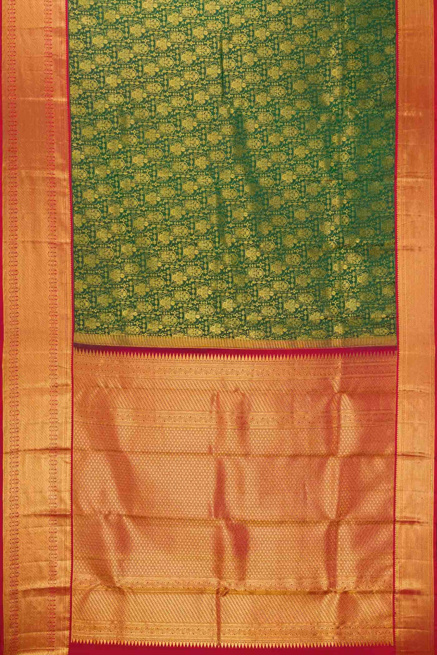 Green Kanchipuram Silk Saree