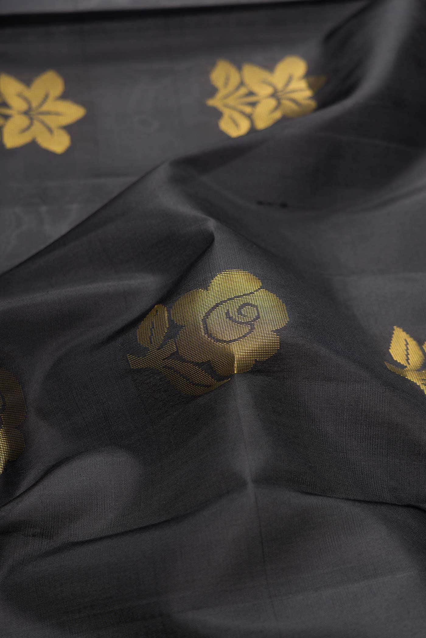 Black Soft Silk Saree