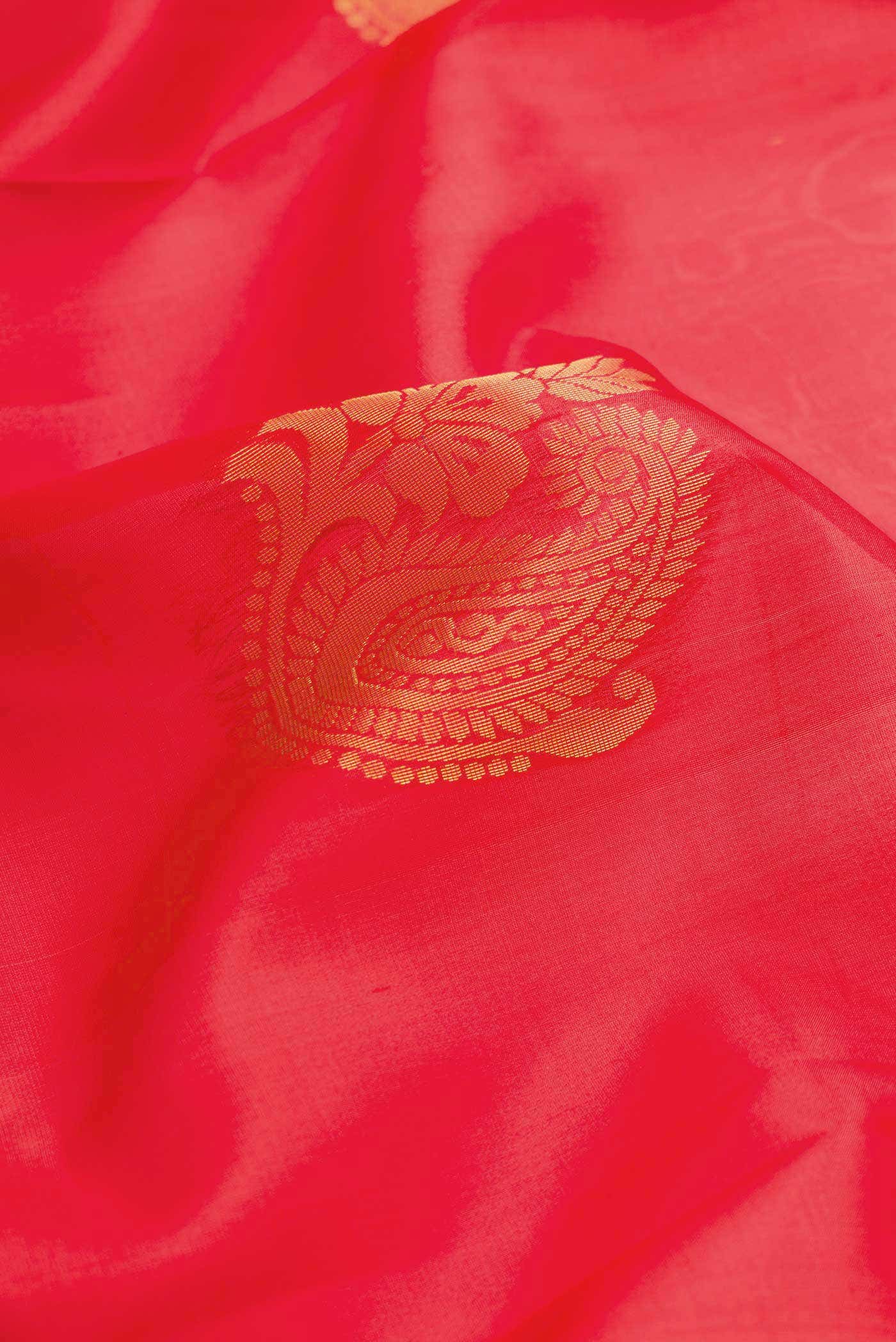 Red Soft Silk Saree