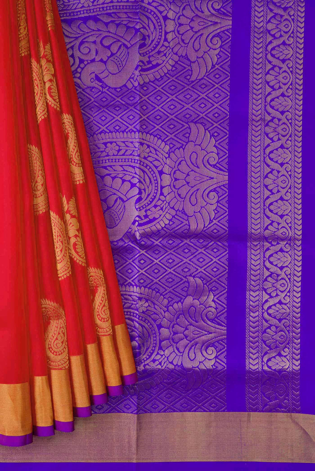 Red Soft Silk Saree