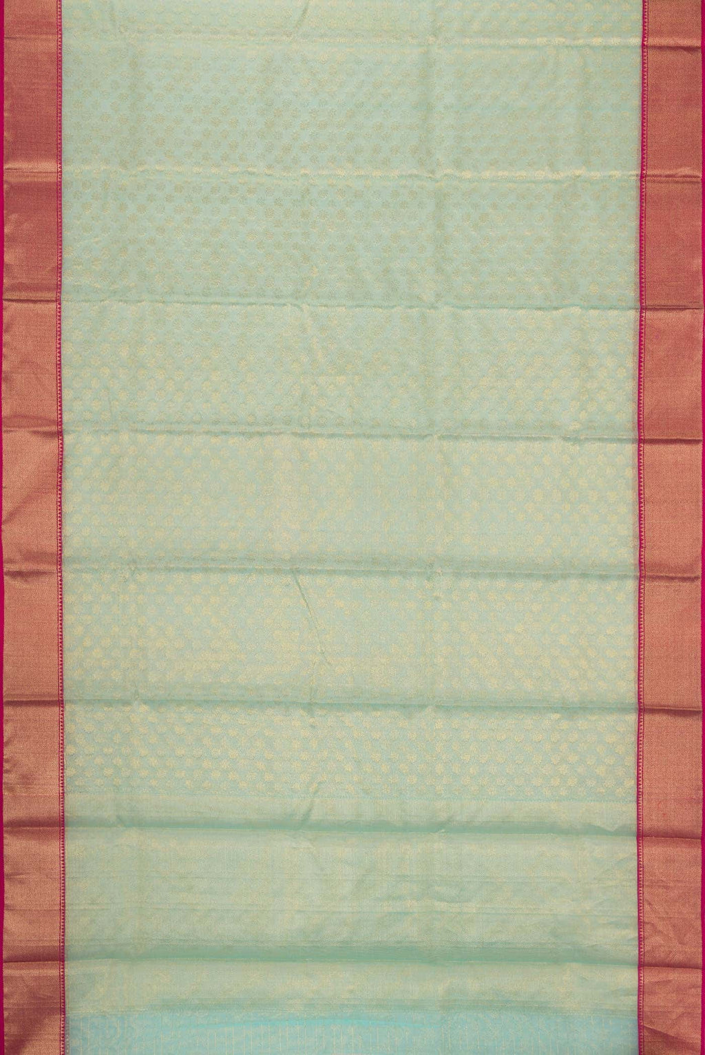 Sea Green Dual Tone Chanderi Tissue Silk Saree