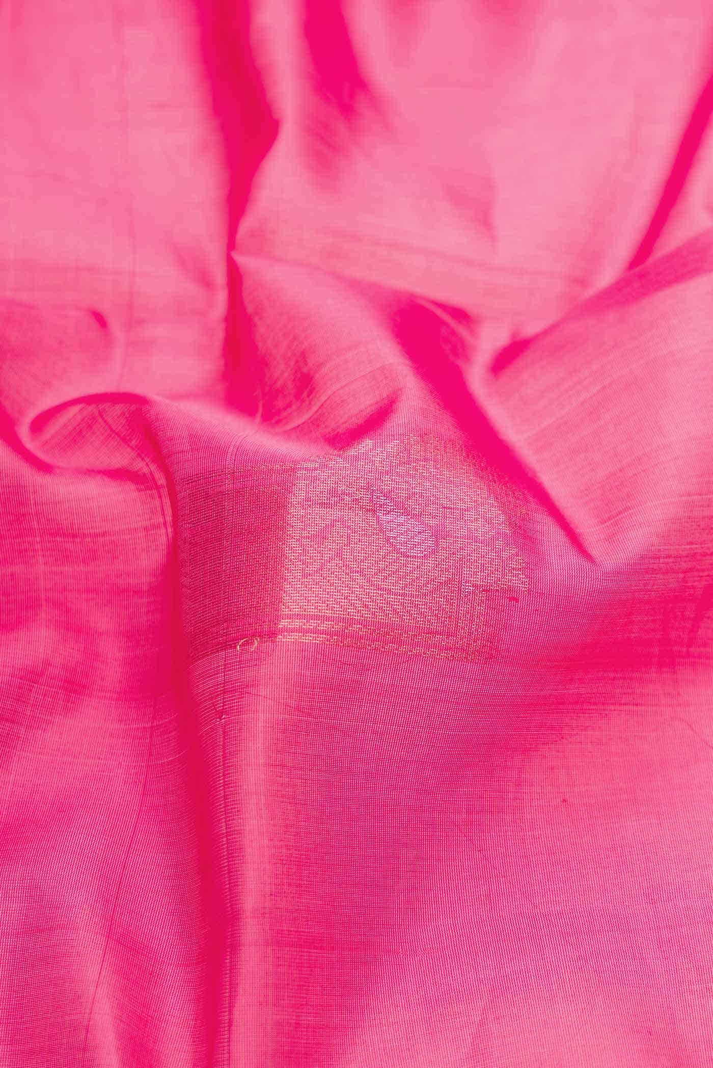 Pink Silk Cotton Saree