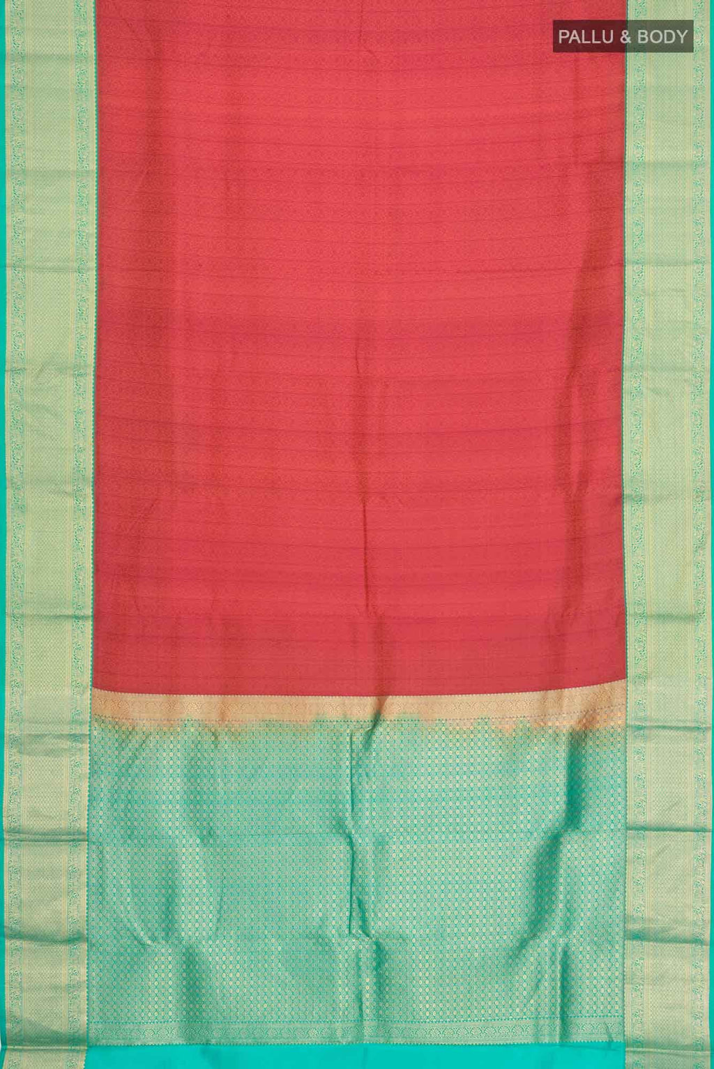 Orange Kanchipuram Silk Saree
