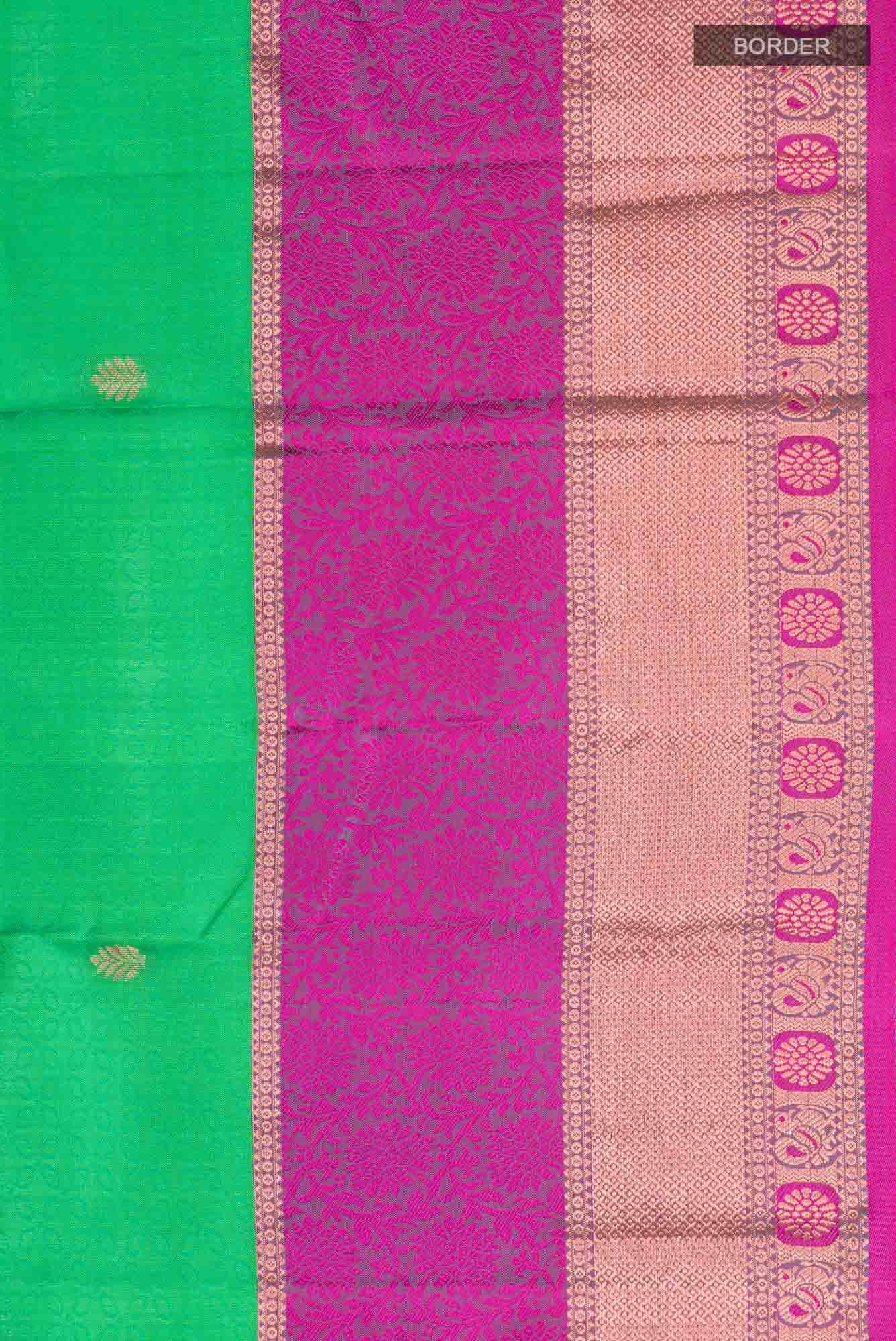 Green Kanchipuram Silk Saree