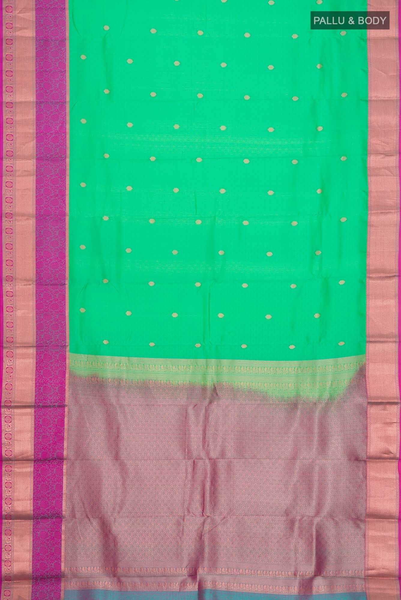 Green Kanchipuram Silk Saree