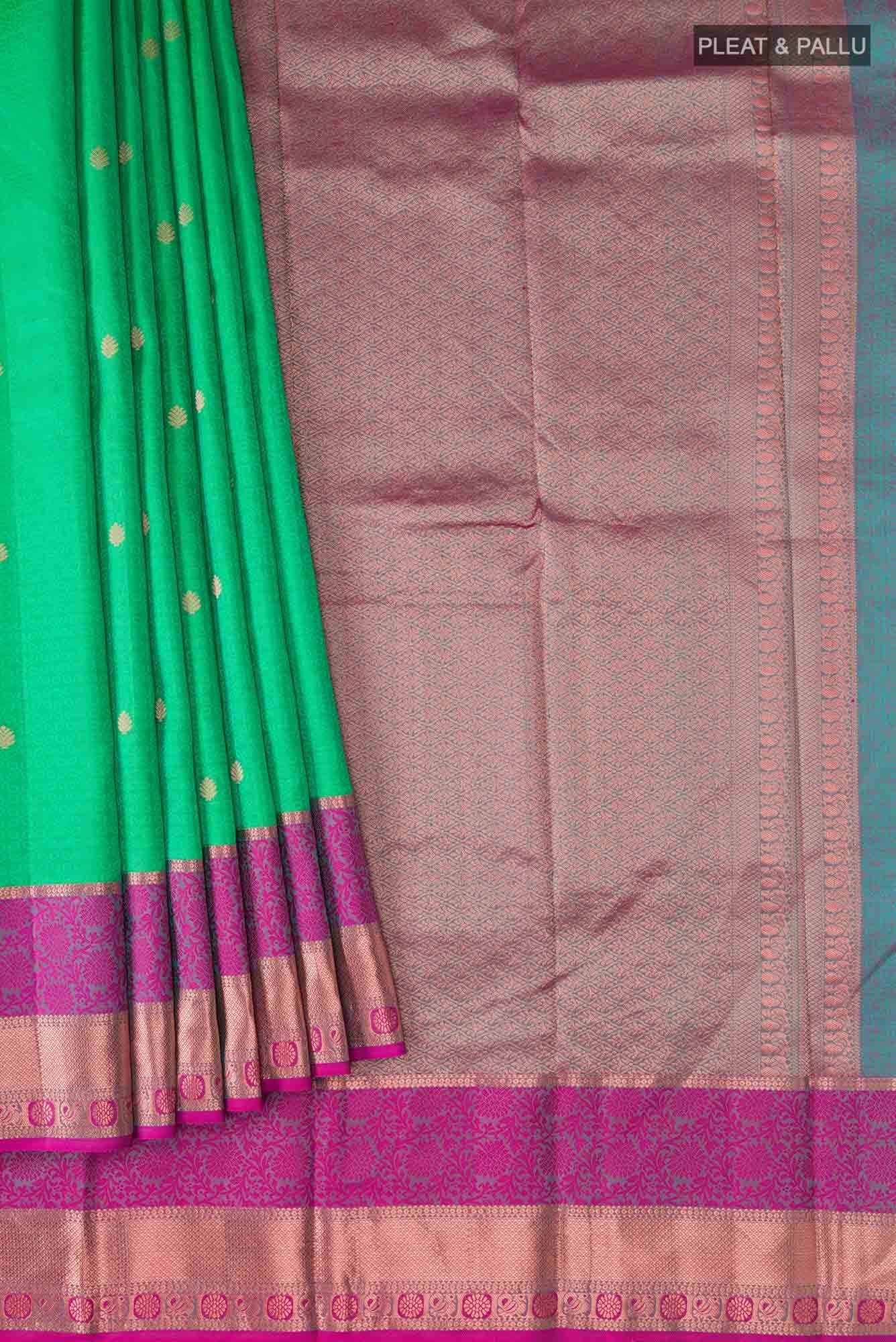 Green Kanchipuram Silk Saree