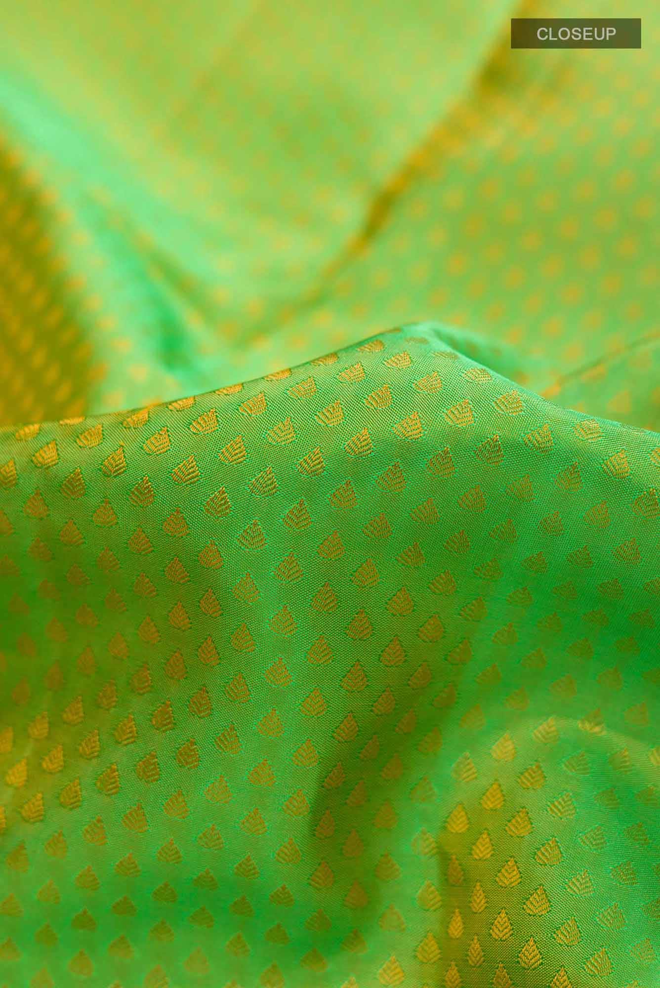 Green Kanchipuram Silk Saree