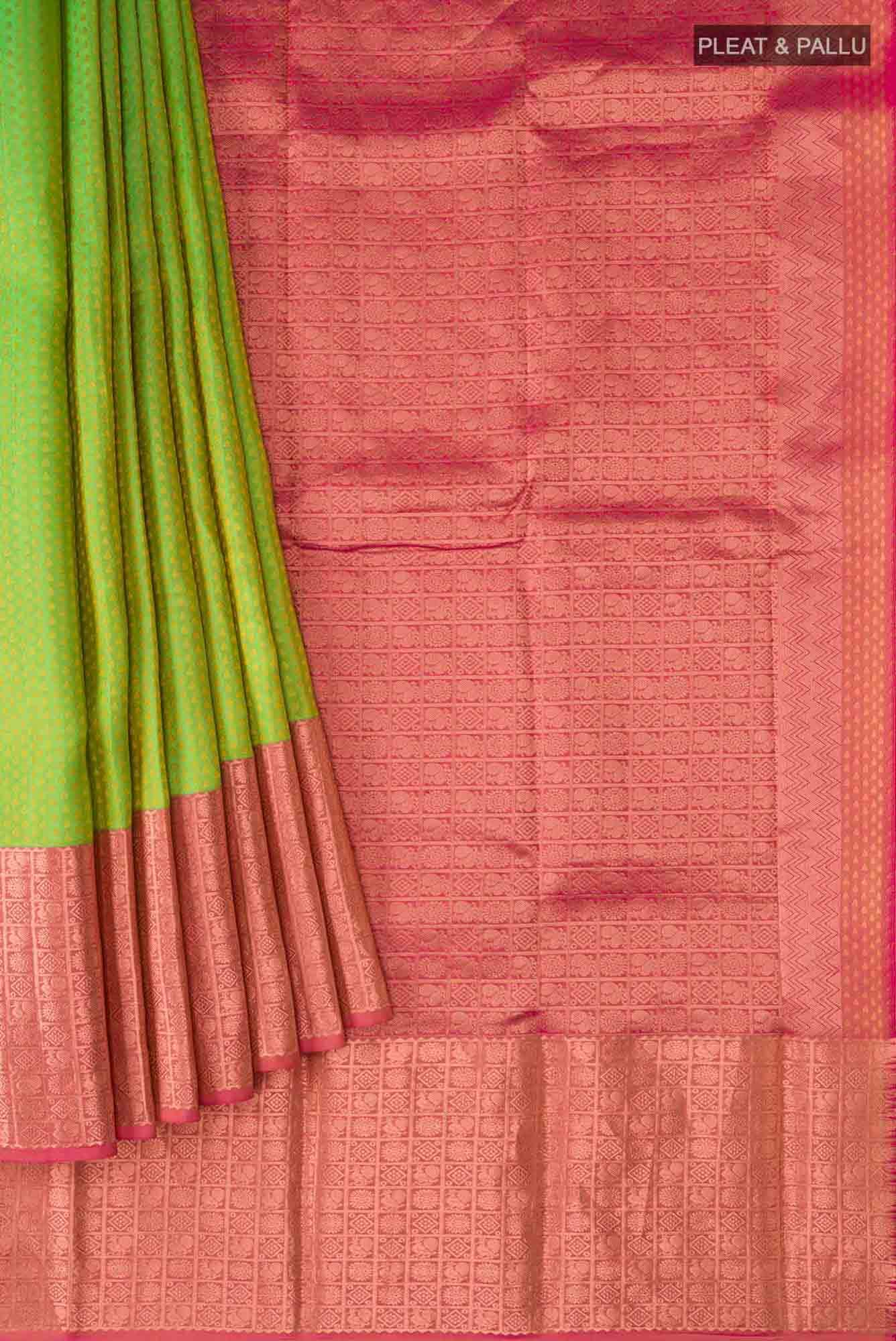 Green Kanchipuram Silk Saree