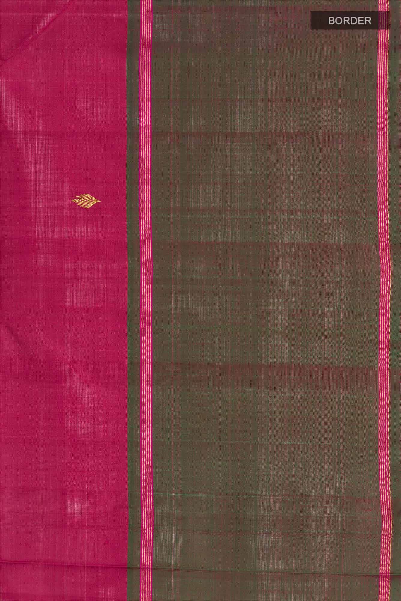 Maroon Kanchipuram Silk Saree