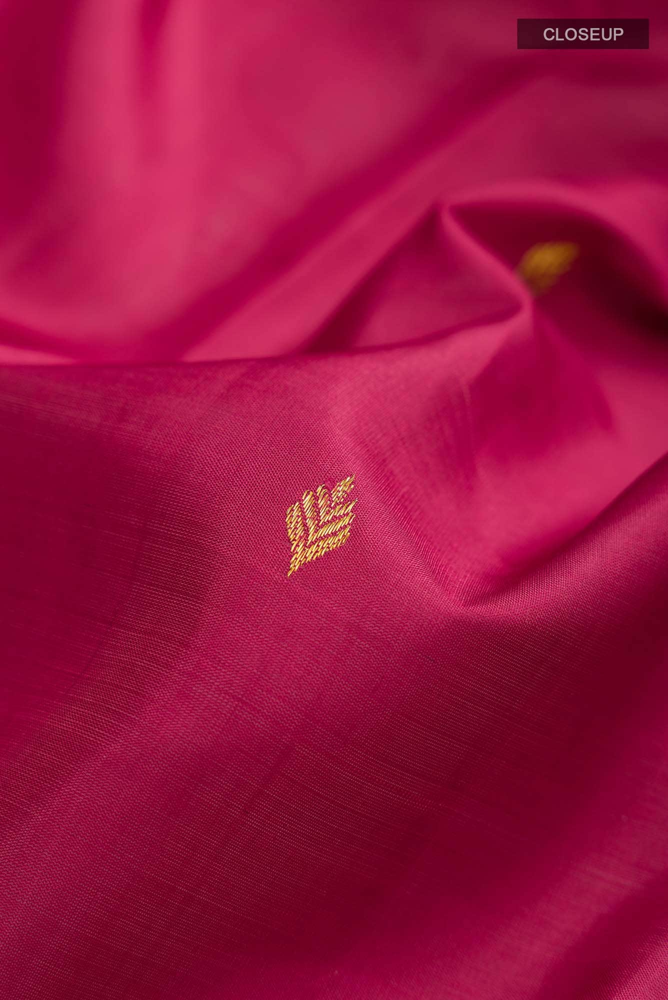 Maroon Kanchipuram Silk Saree