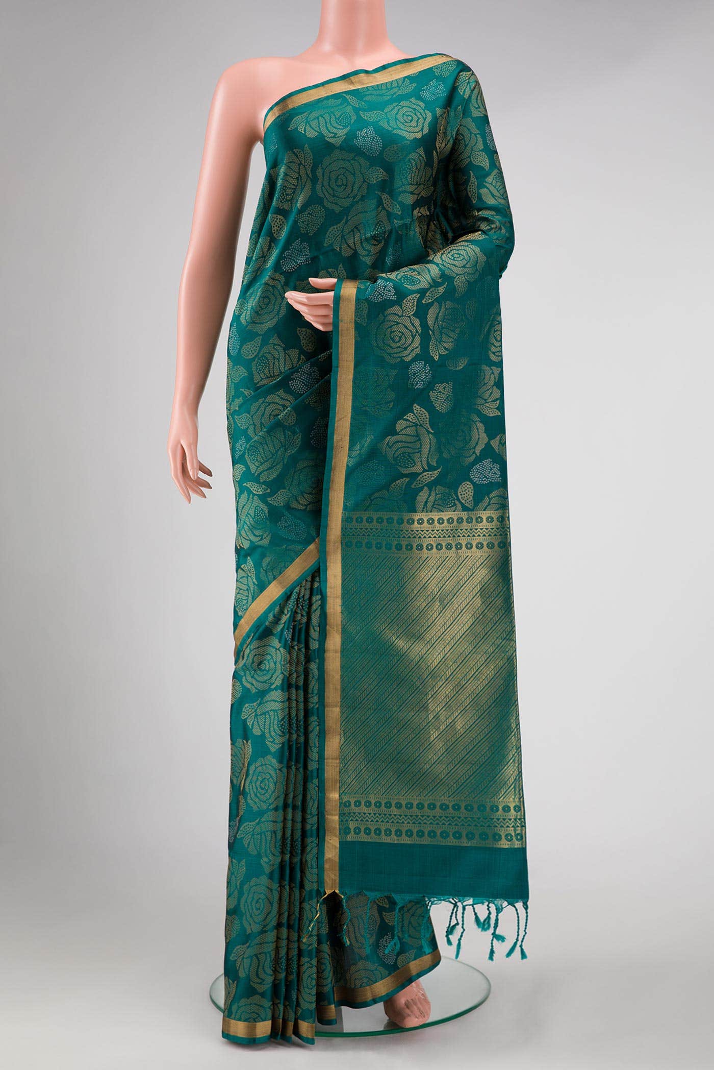 Green Soft Silk Saree