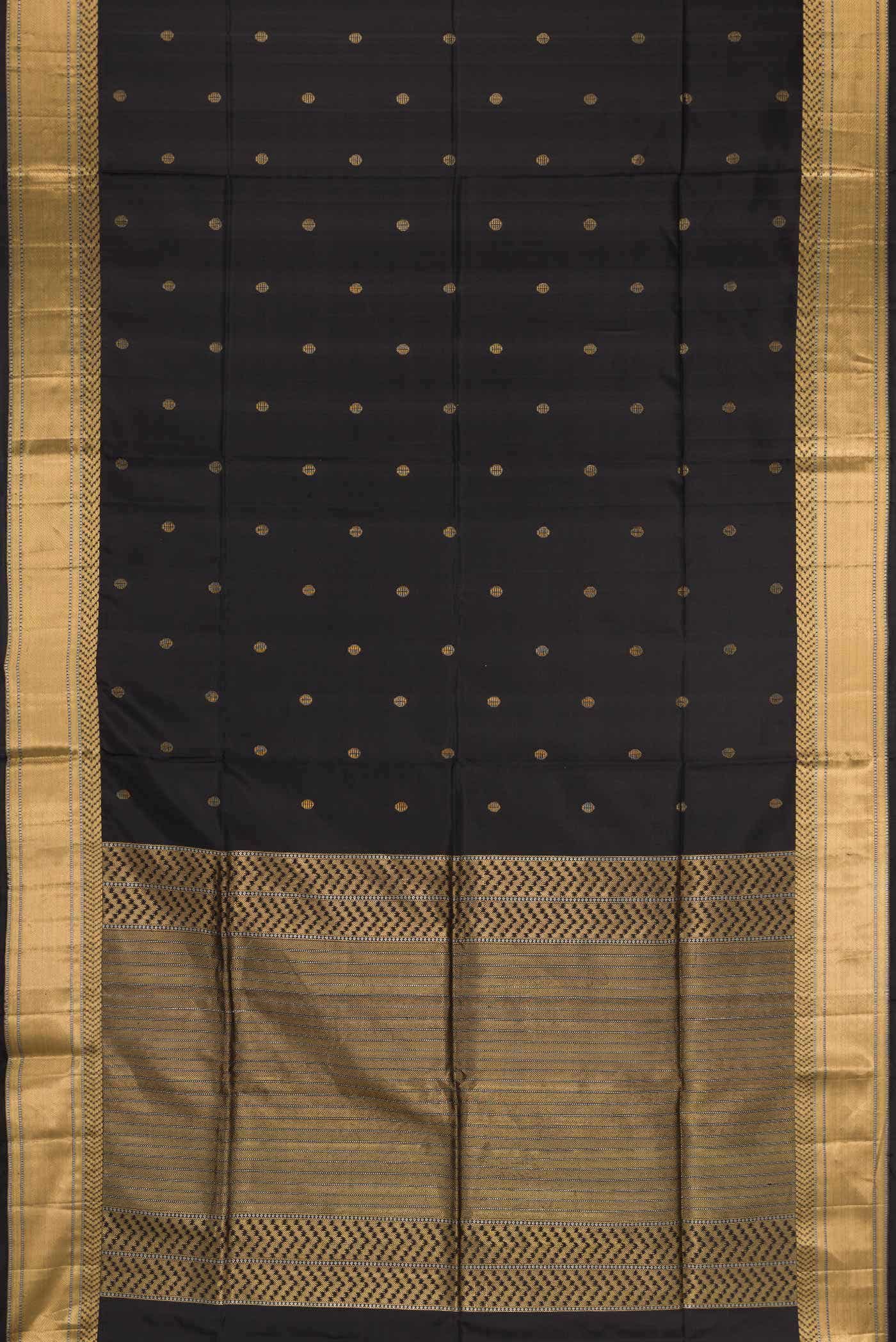 Black Soft Silk Saree