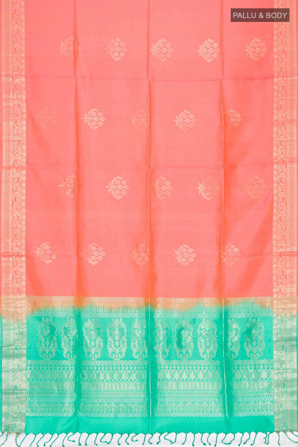 Coral Soft Silk Saree
