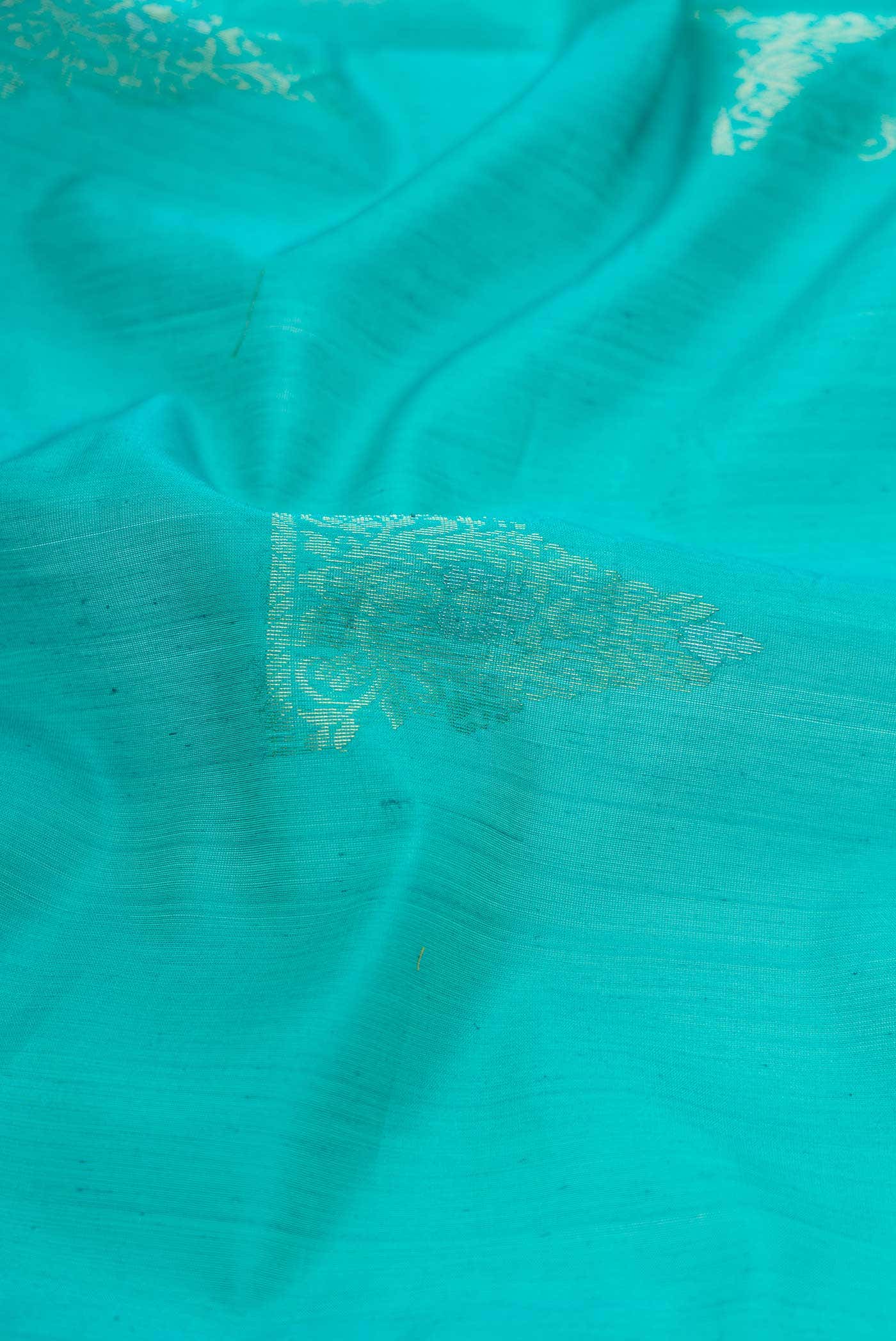 Green Silk Cotton Saree