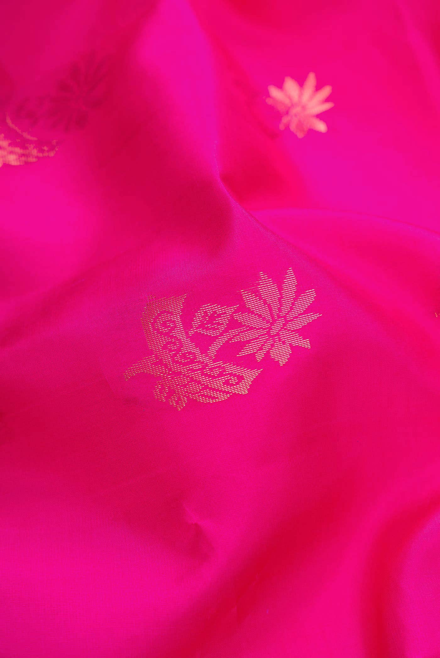 Rani Pink Soft Silk Saree
